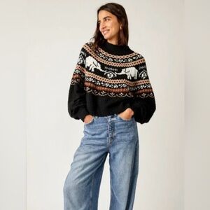 NWT Free People Nellie Knit Sweater